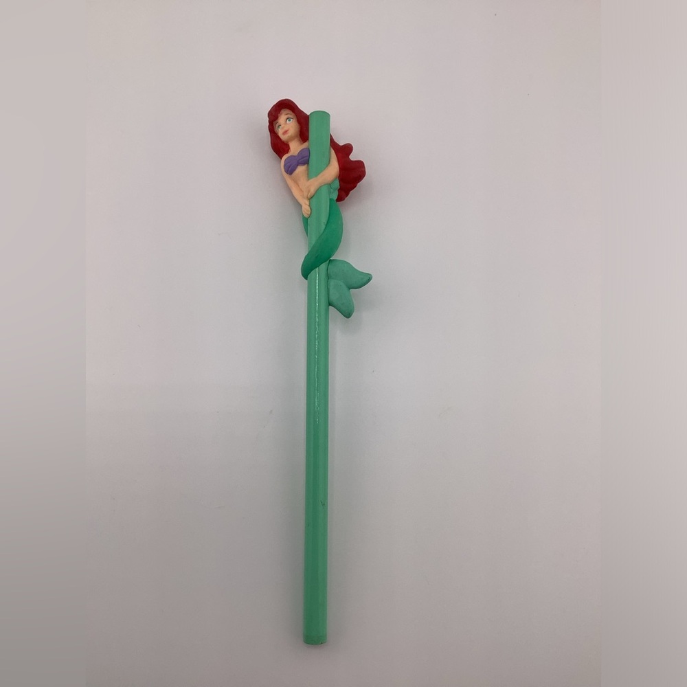 Vintage Disney The Little Mermaid Ariel Topper Pencil Applause